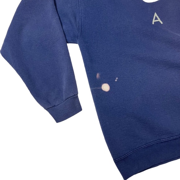 Vintage 90s Nike Air Michael Jordan Swoosh Sweatshirt Mens Large Made in USA - Picture 2 of 6